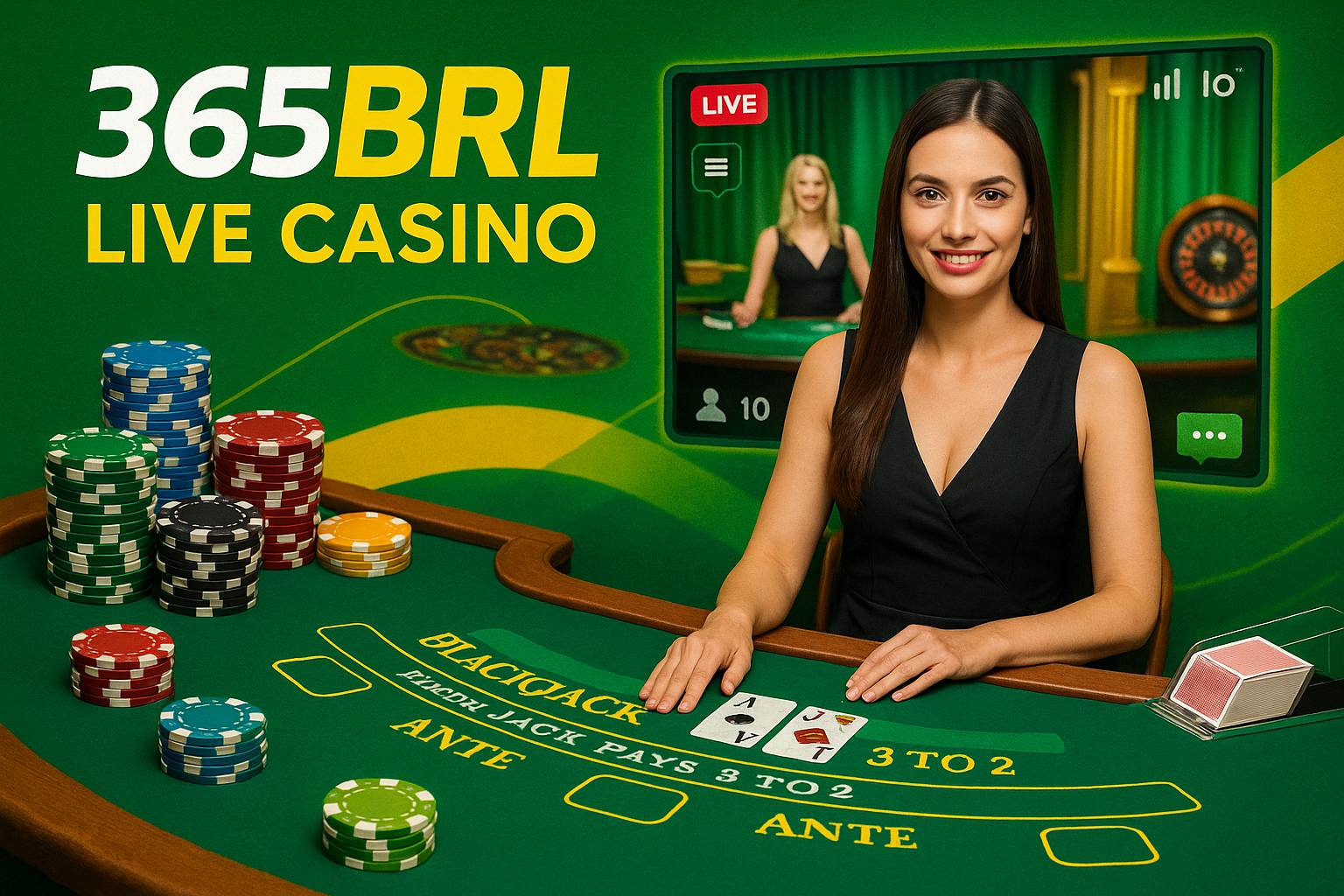 O 365BRL Live Casino lança promoções regularmente