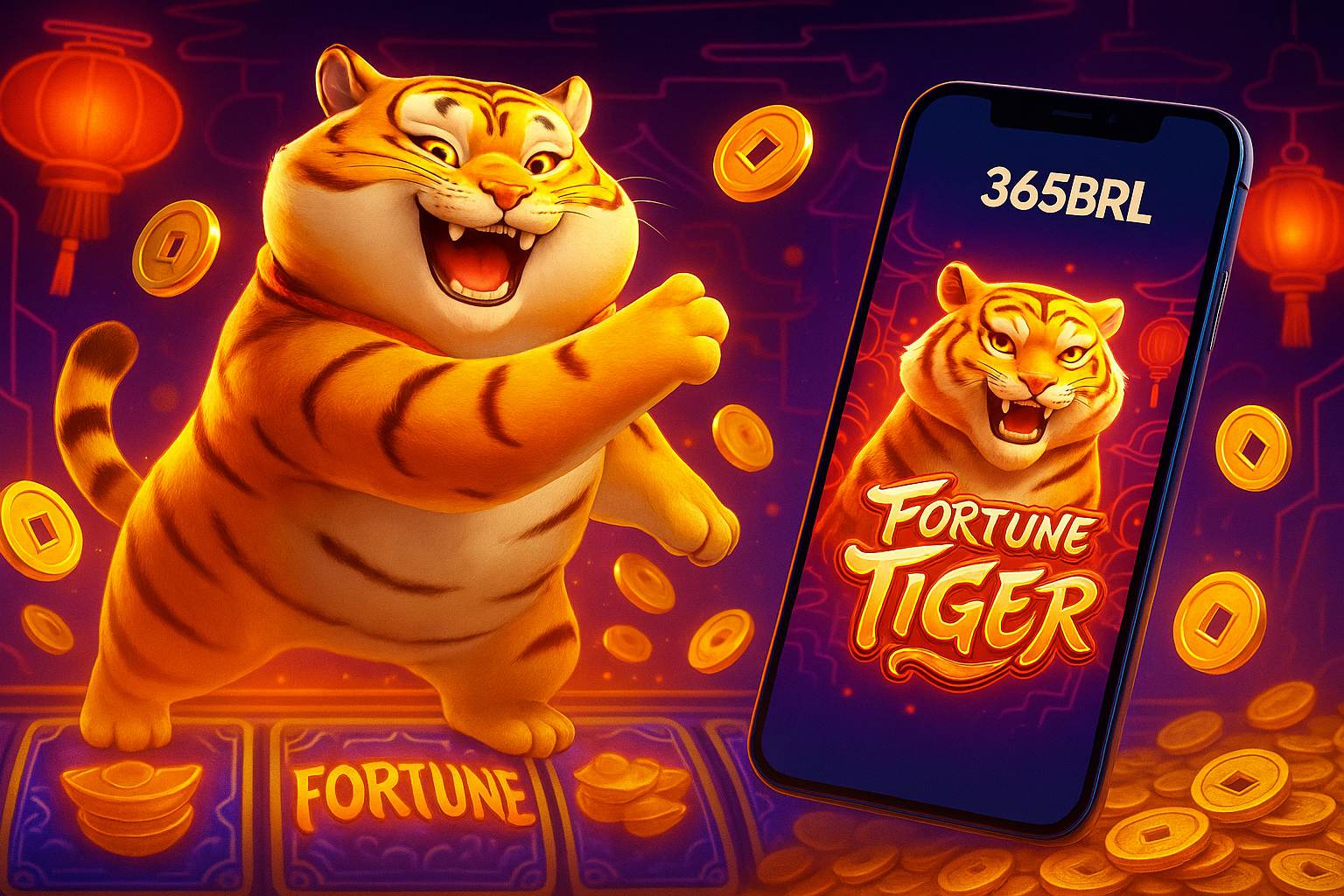Fortune Tiger é um jogo imperdível no 365BRL Casino