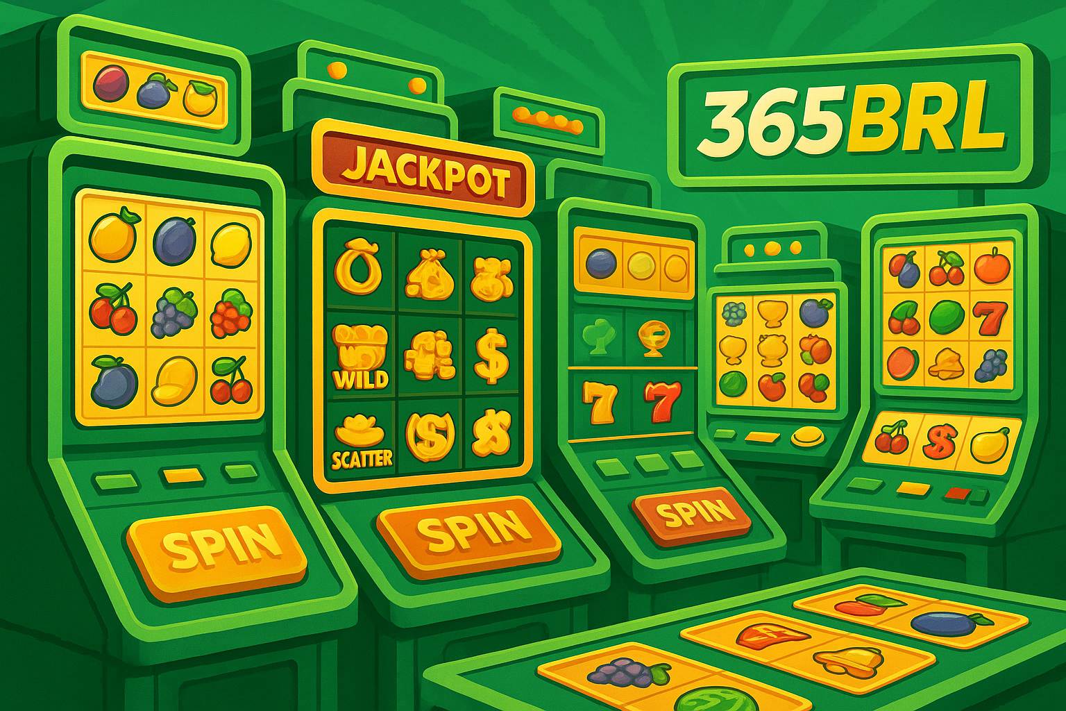Jogos de Slot no Casino Online 365BRL 